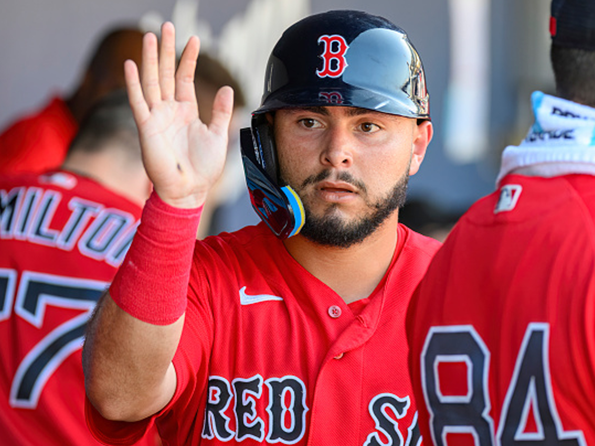 Wilyer Abreu conectó su primer jonrón de la primavera 